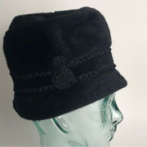 Vintage hat Black